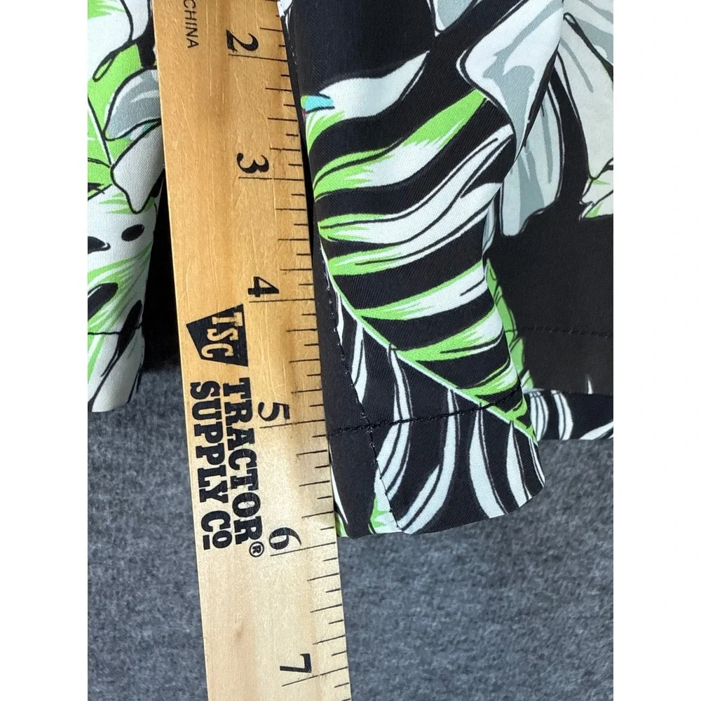 Tommy Bahama Mens XL Tropical Floral Monstera Swim Trunks Black‎ ST924707 Loud
